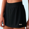 Imagen de FILA Skort flow iii Pollera Short training para mujer - Negro/Blanco